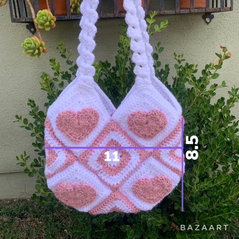 Crochet bag 💓 - Picture 3 of 3